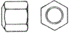 DIN 6330 Гайка высокая